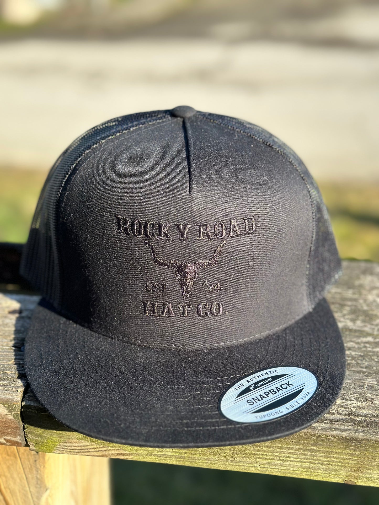 Black/Black Black logo
