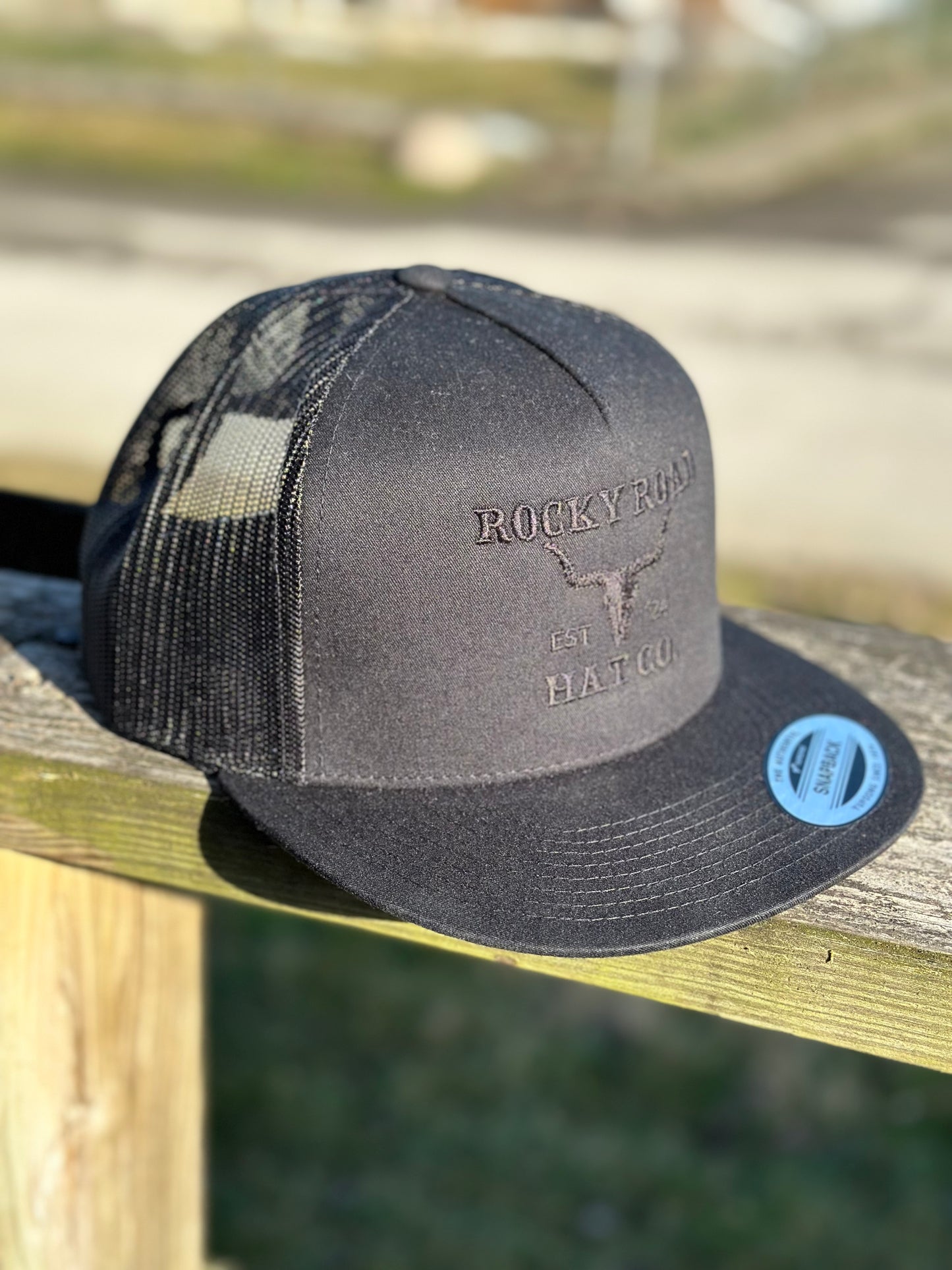 Black/Black Black logo